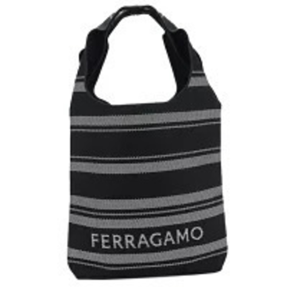 Salvatore Ferragamo Tote Bag Black Handbag Cool
